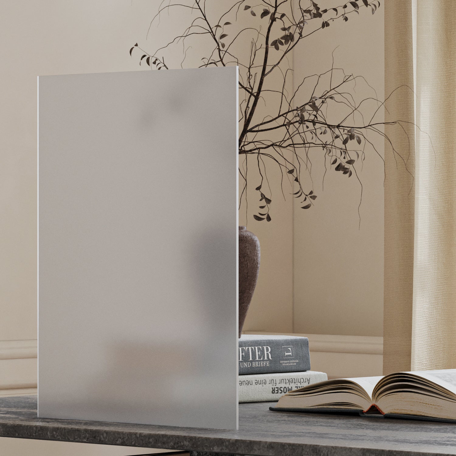 Tempered Frosted Glass