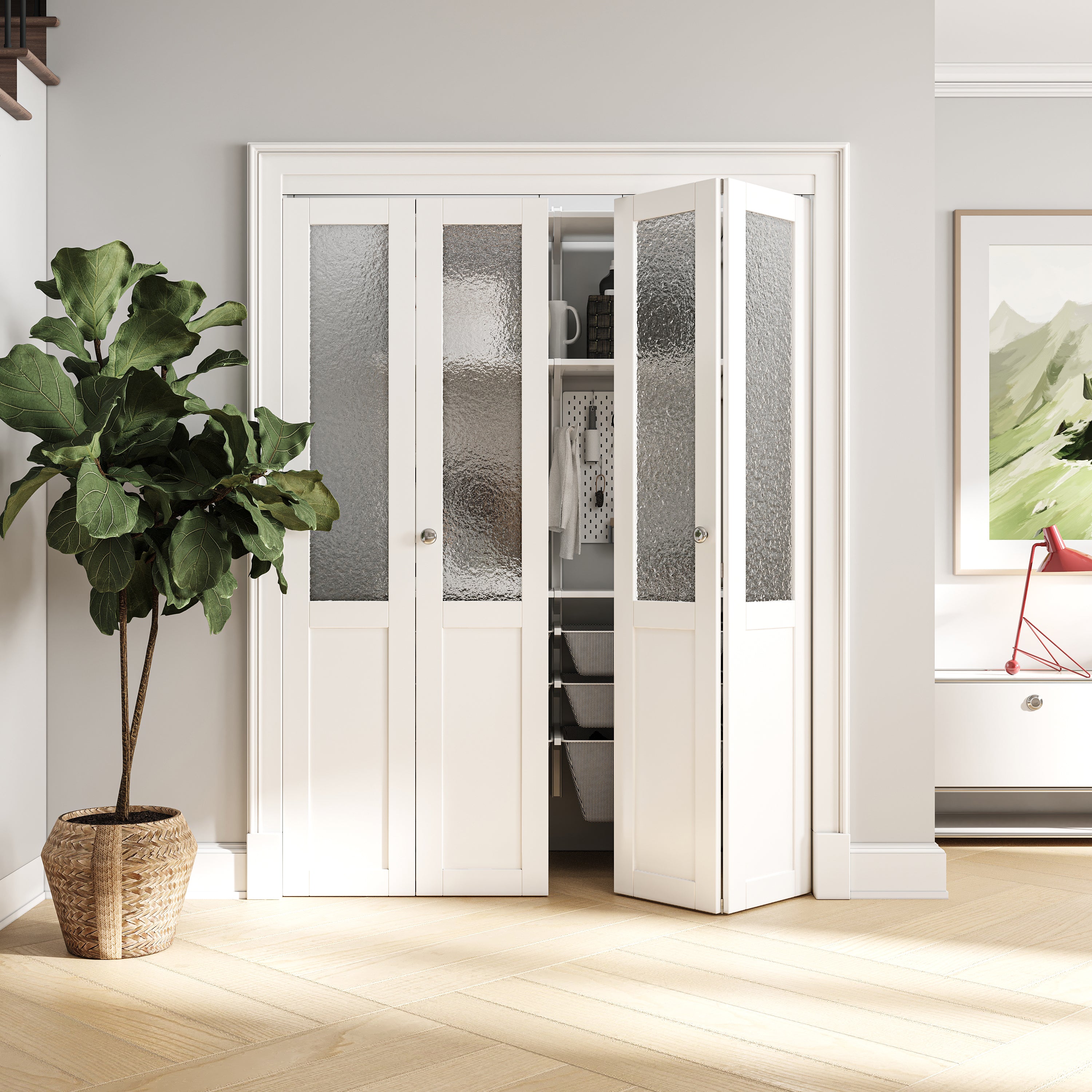 Custom Double Bifold Door