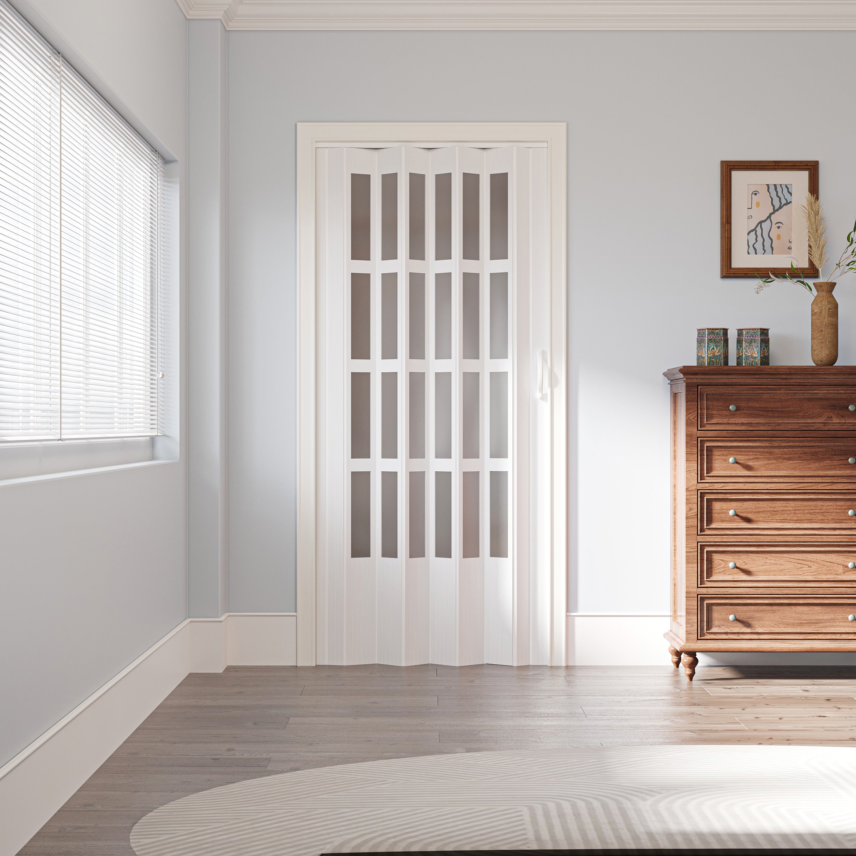 4-lite Accordion Door Bifold Door