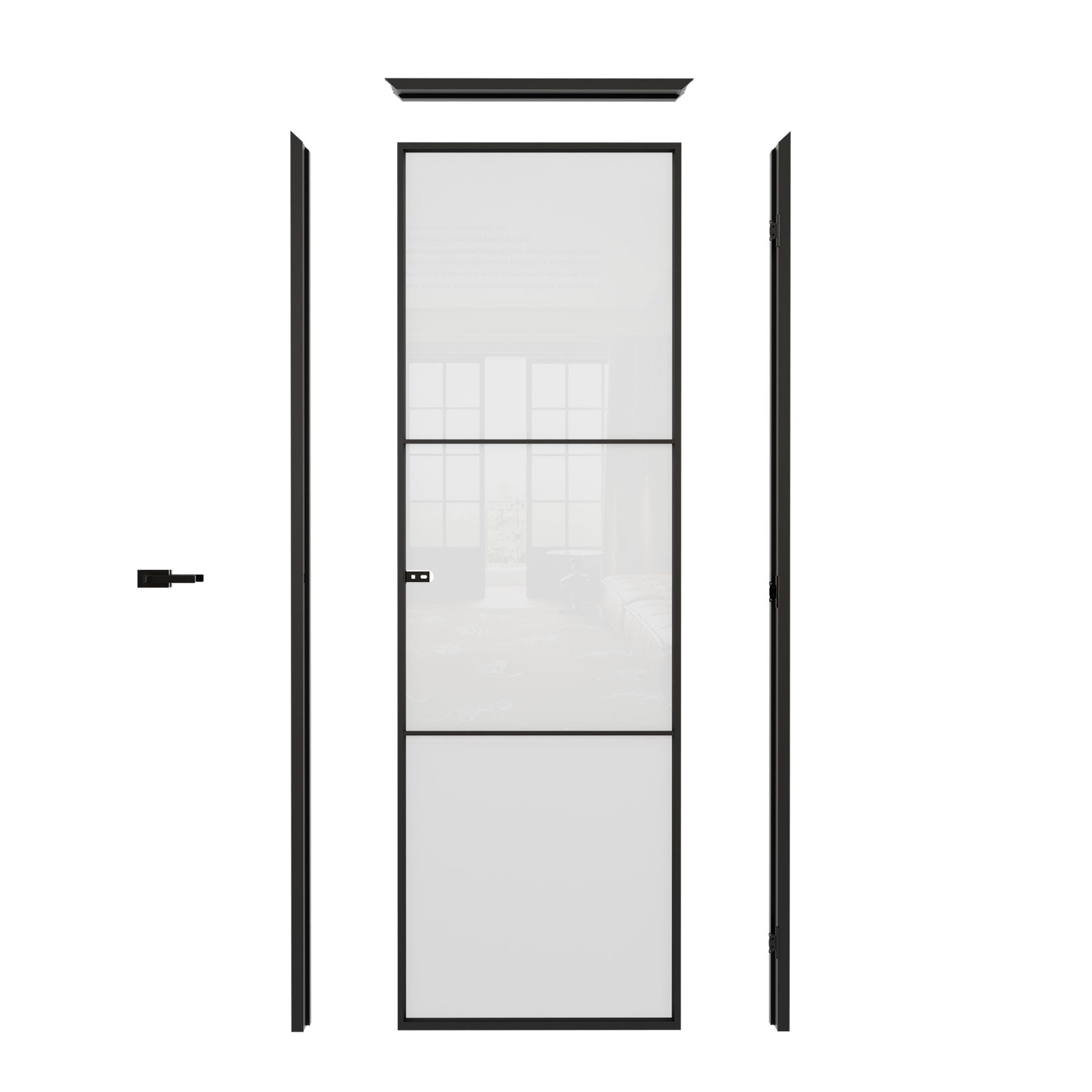 Prehung Jamb for Aluminum Interior Door Slab