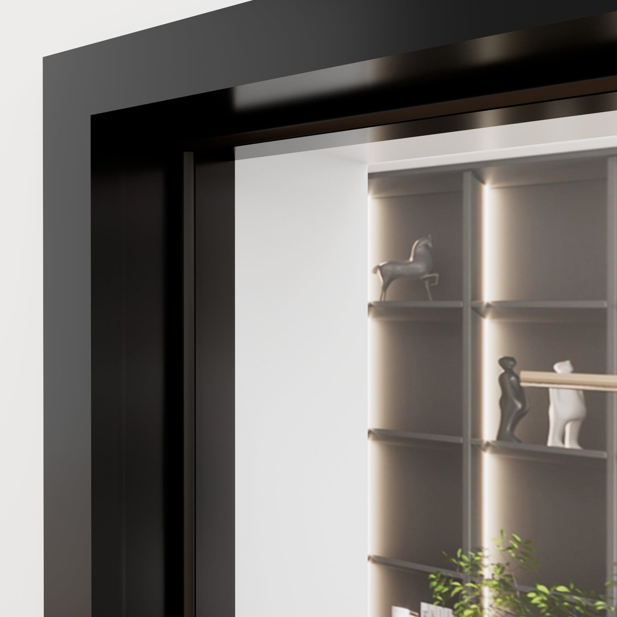 Prehung Jamb for Aluminum Interior Door Slab
