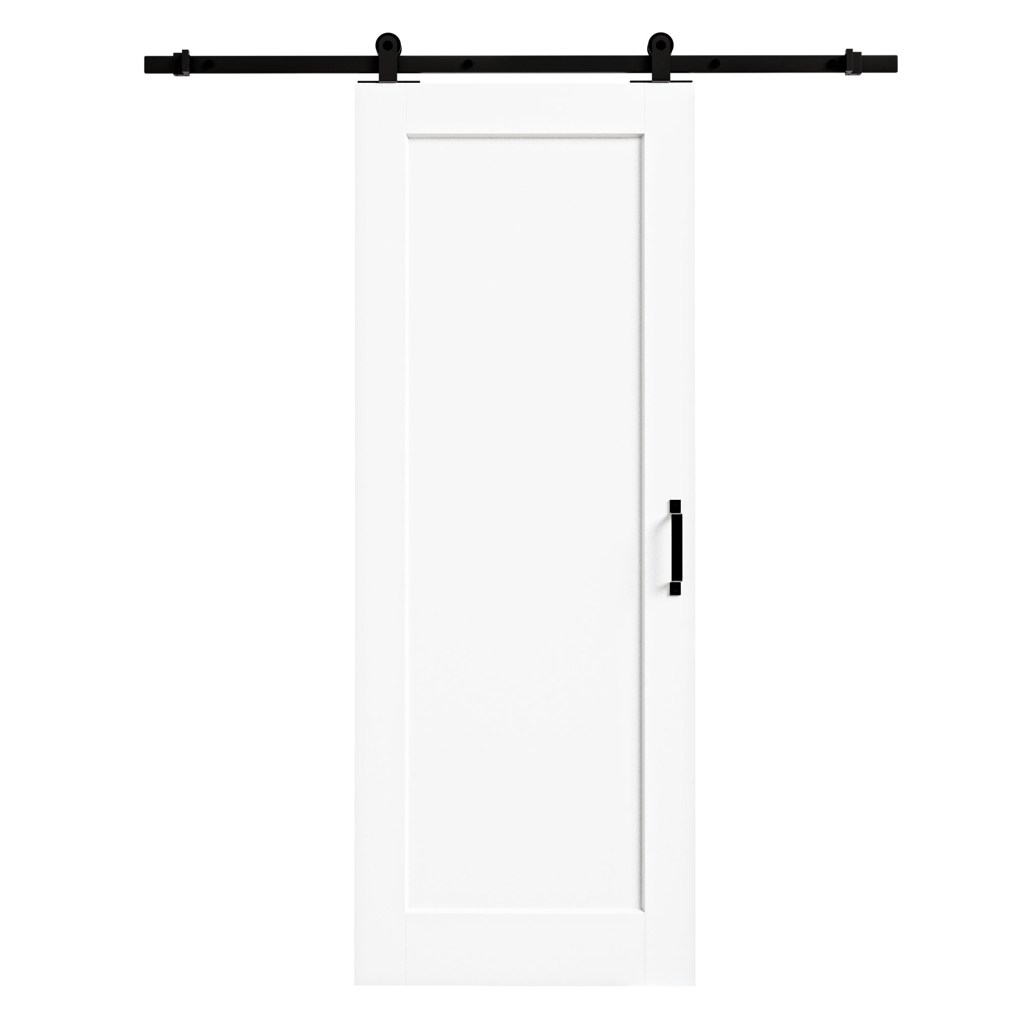Ark Design Sliding Barn Door Hardware Kit, Black