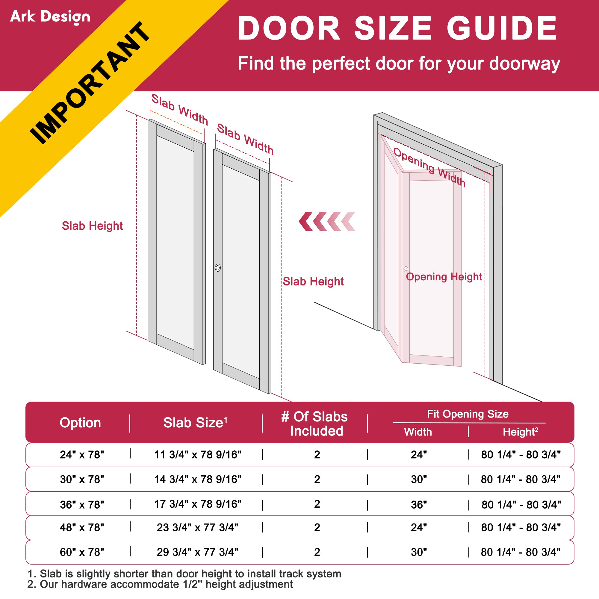 Ark Design Half-Lite Rattan Weaving Solid Core Unfinished Pine Wood Interior Closet Bi-Fold Door with Hardware