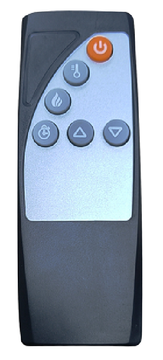 23" Electric Fireplace Inserts Adjustable Realistic LED Flame with Remote Control, Timer&Overheating Protection, 750/1500W