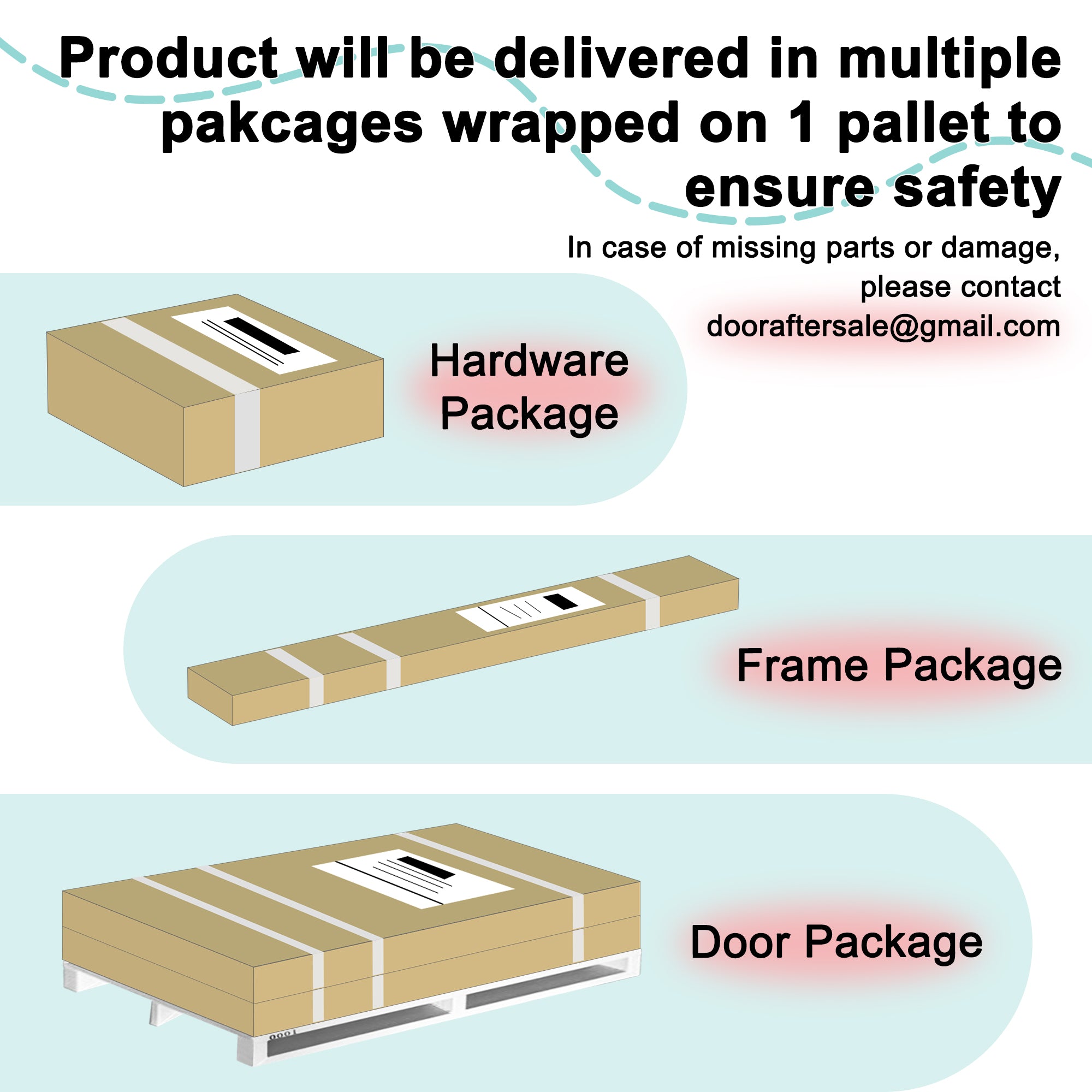 Ark Design Black 2 Panel Outswing Double Tempered Glass Aluminum Folding Patio Door