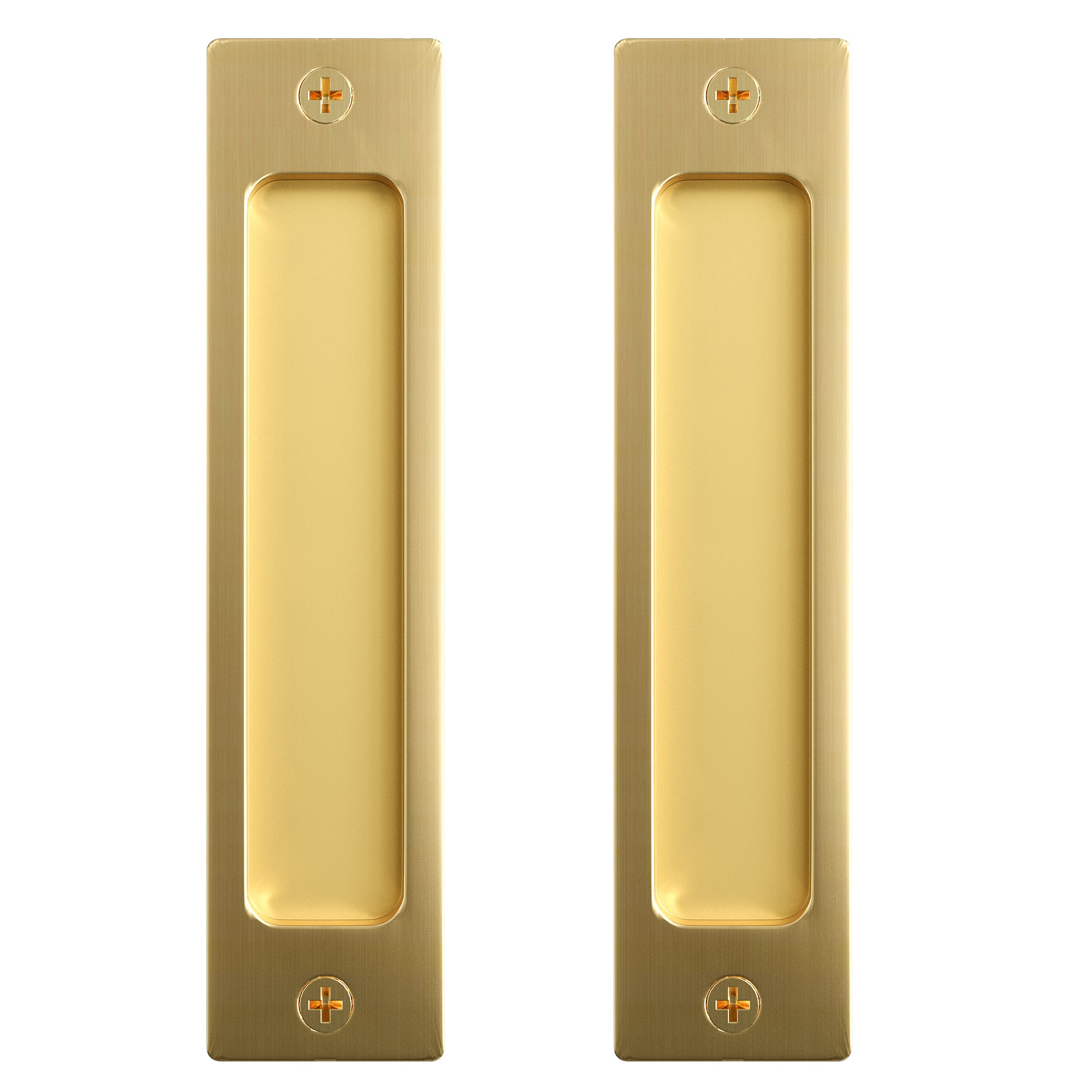 Golden Hidden Handle*2 (No Groove Needed)