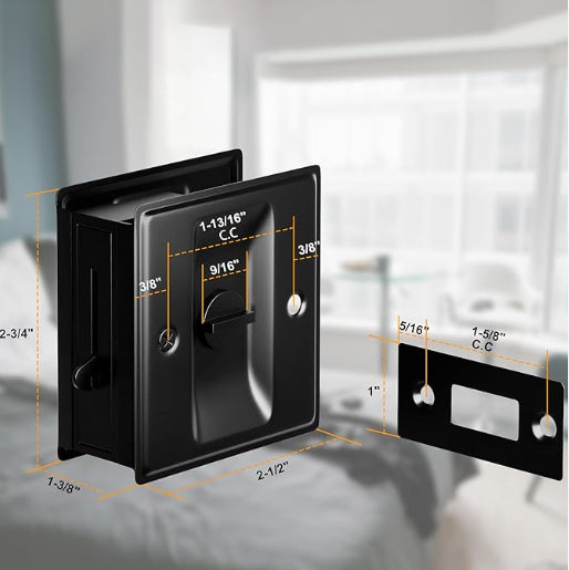 Ark Design Pocket Door Matte Lock