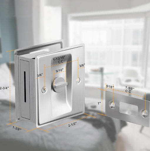 Ark Design Pocket Door Matte Lock