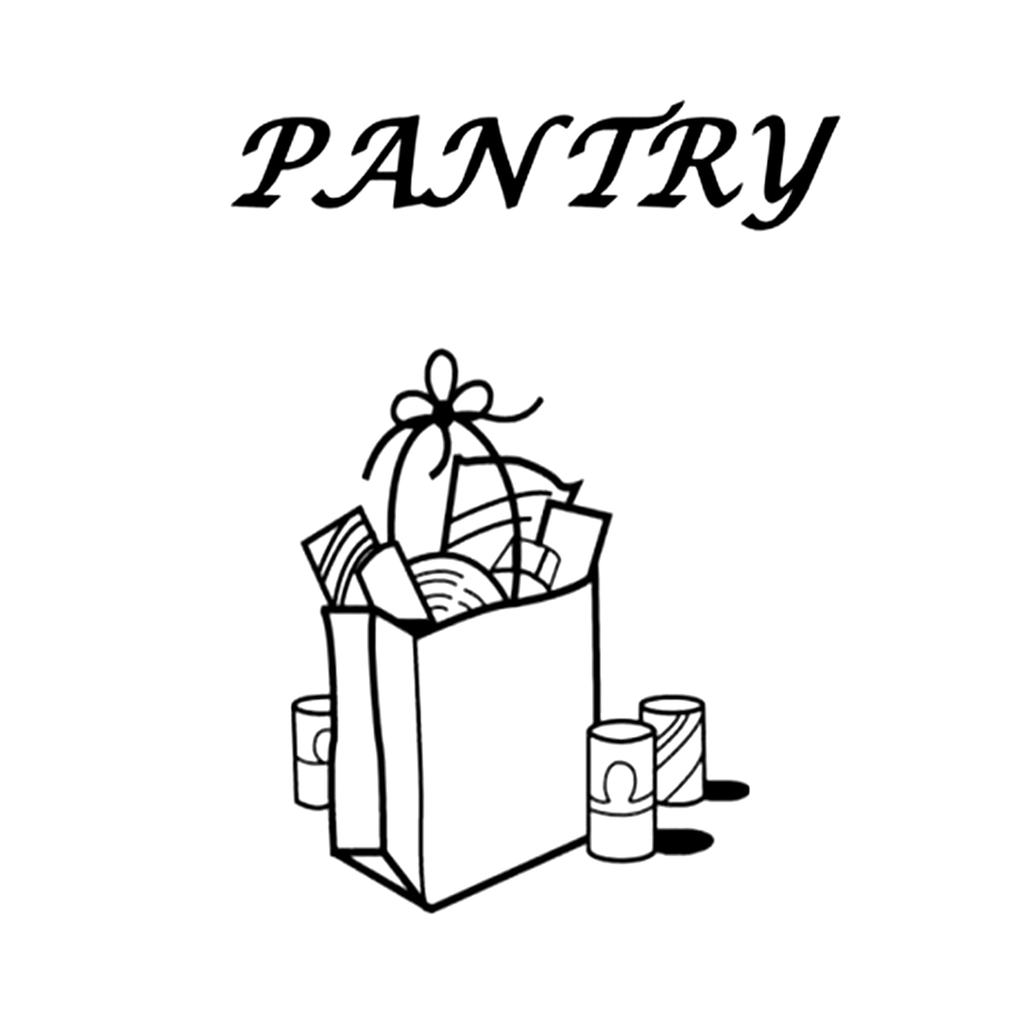Door Decoration Sticker-Pantry 01