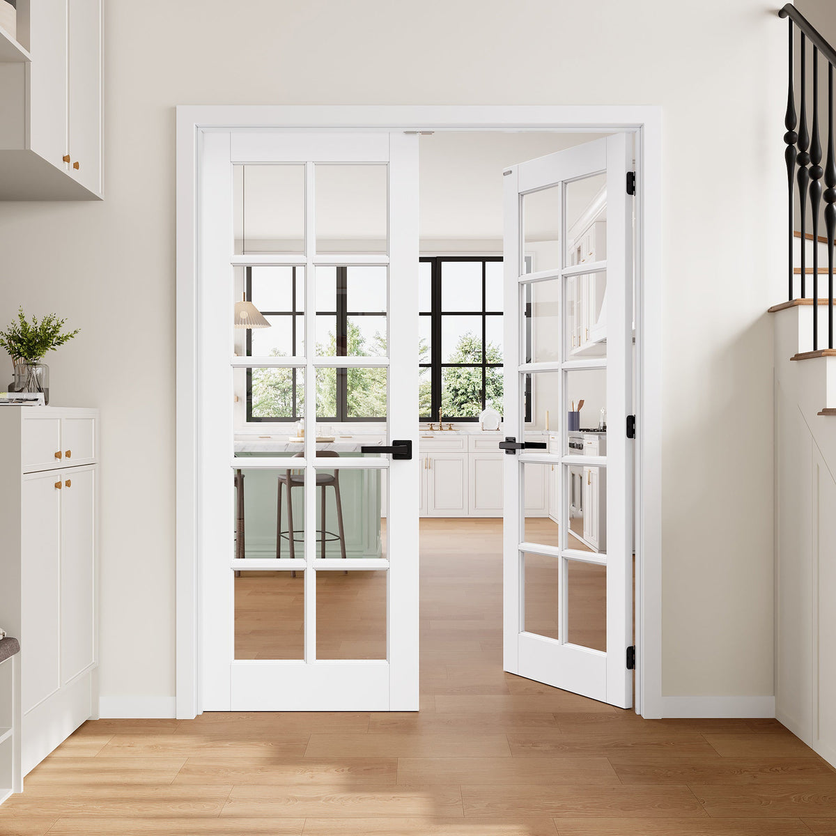 Magnetic Catch Prehung French Door