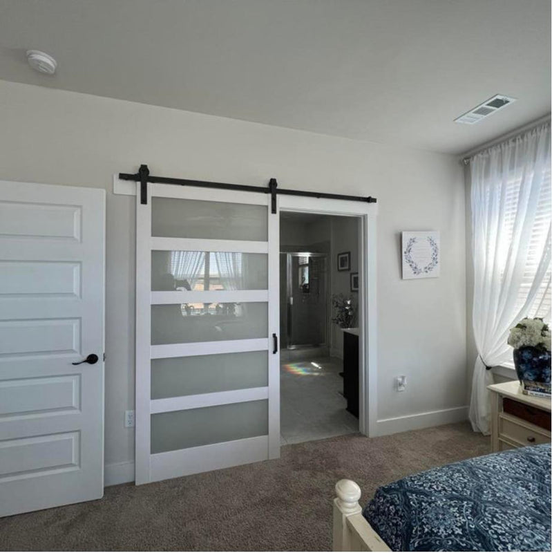 Glass Barn Door