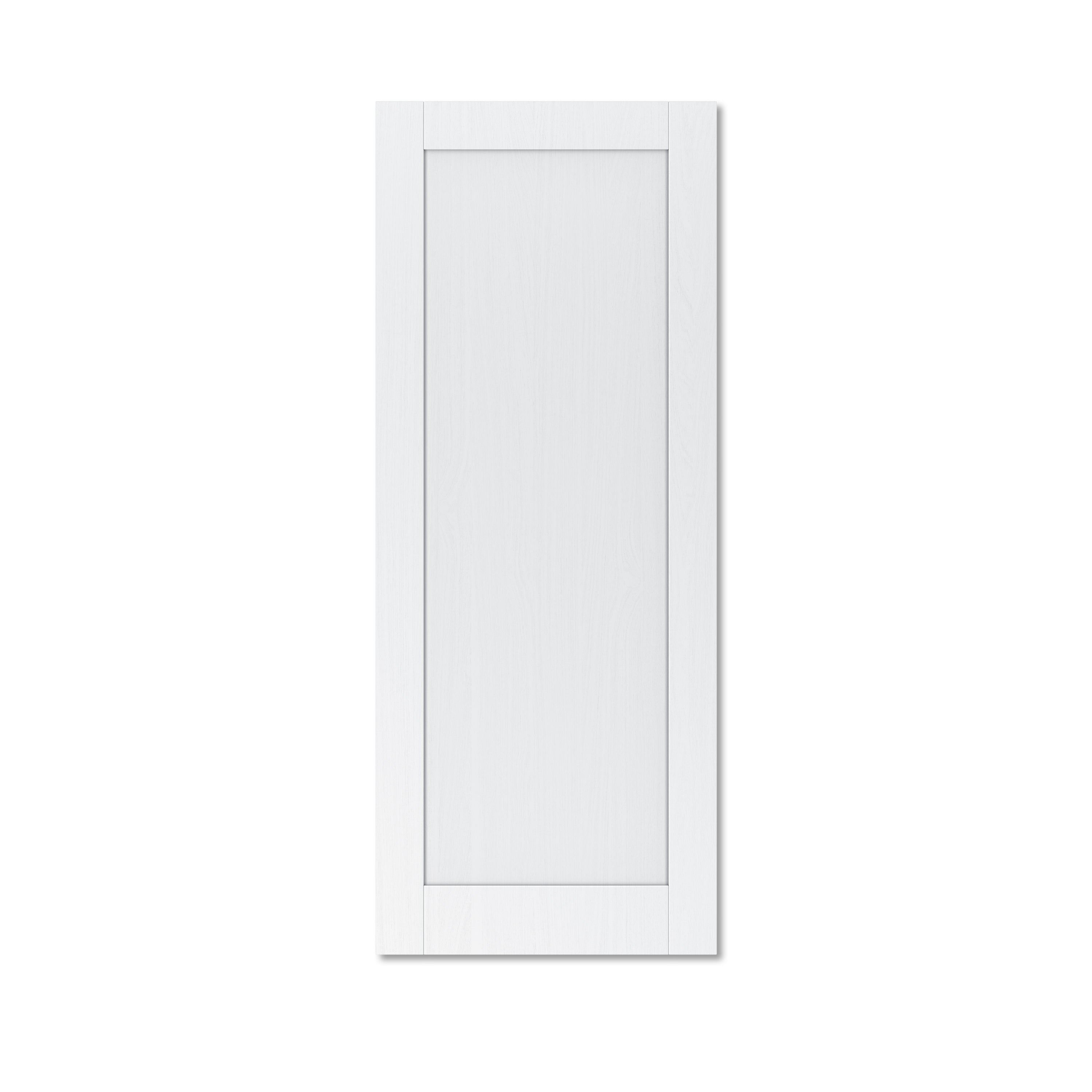 Ark Design Solid Wood Panel Door Slab with/without Prehung Kit, White
