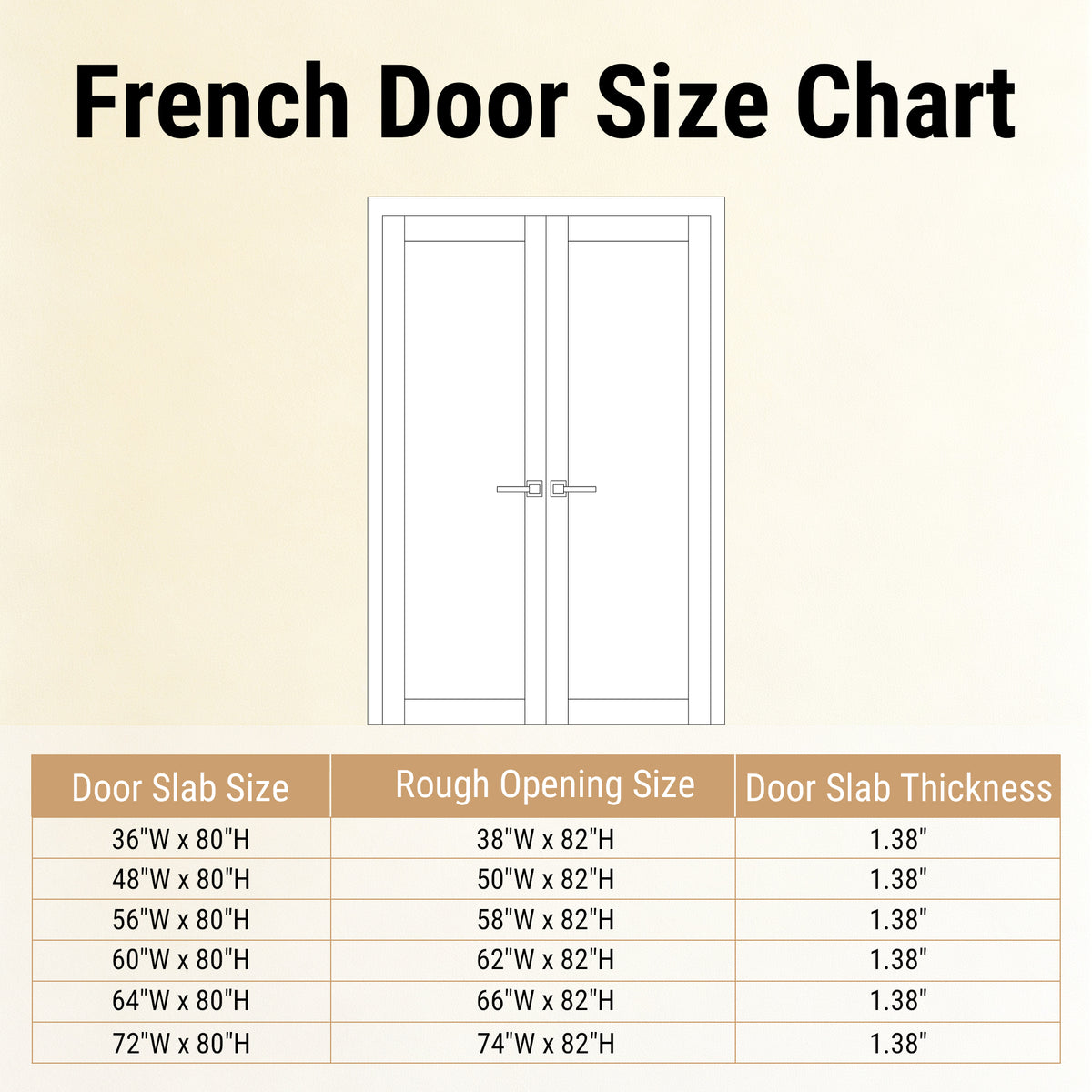 [Magnetic Catch Prehung French Door Collection] 1-Lite Clear Glass White Solid Core Double Prehung French Door with Ready-to-Assemble Jamb