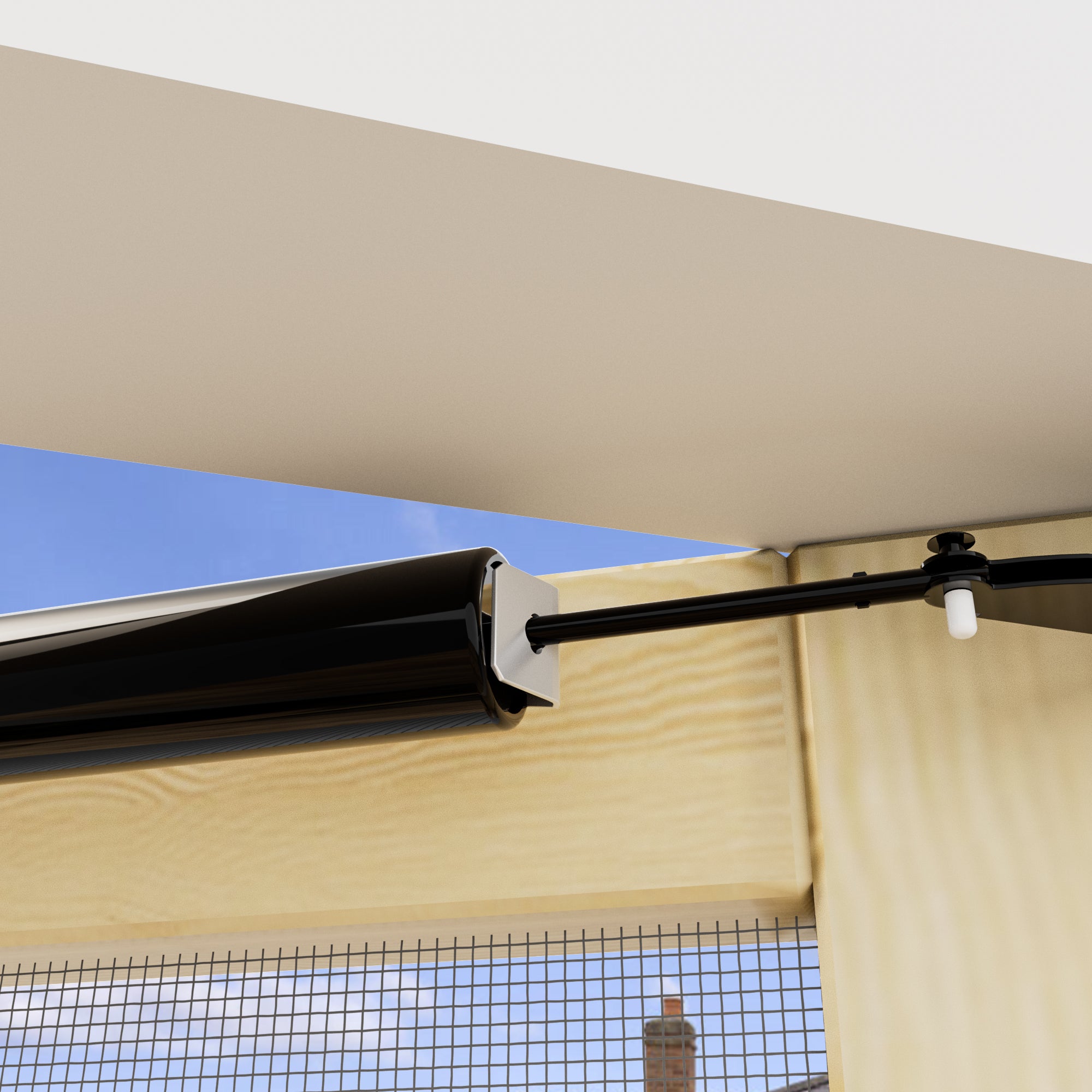 Screen Door Handle & Closer