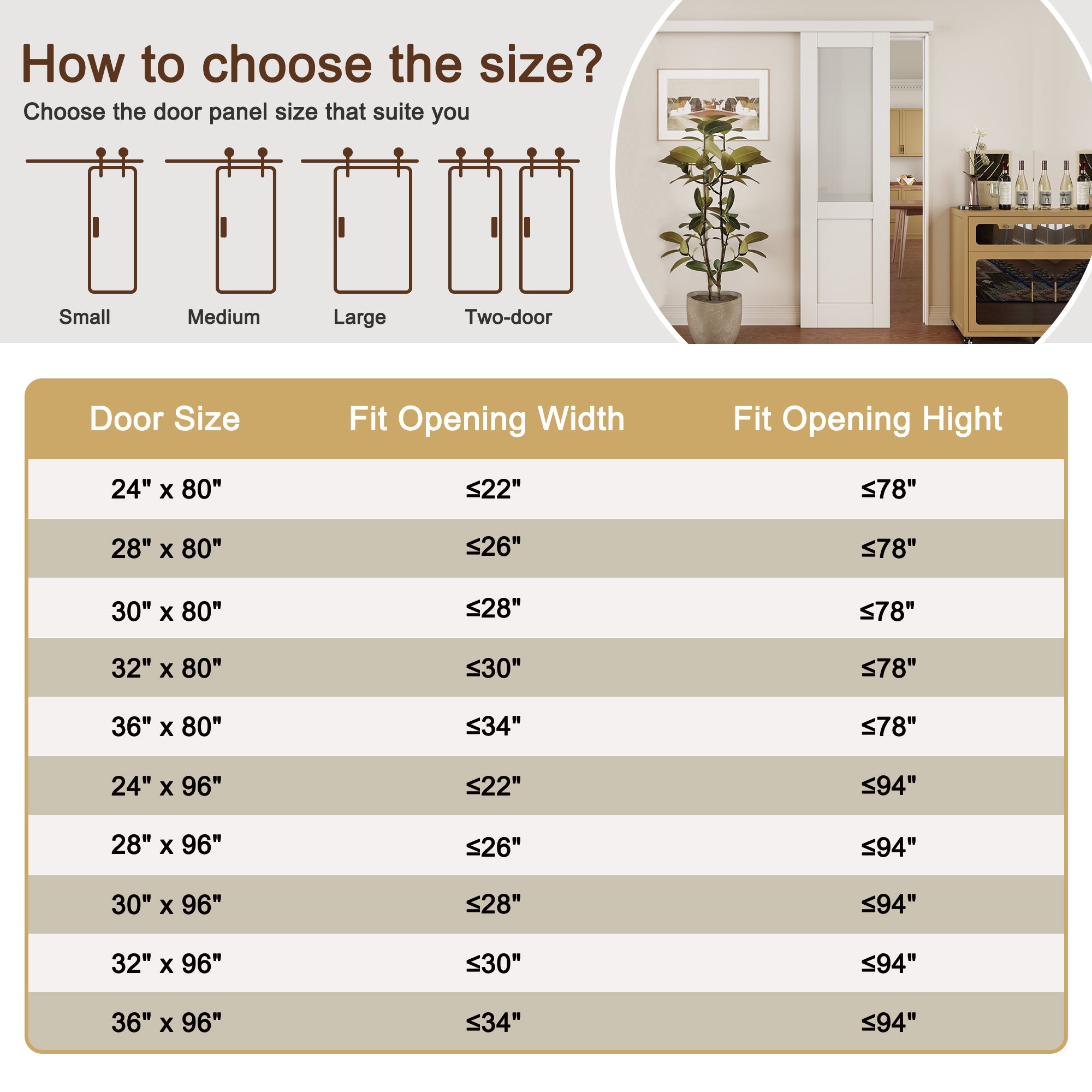 Ark Design Hidden Track Style 1/2-Lite Tempered Frosted Glass White Primed Solid Core MDF Sliding Barn Door with Hardware Kit