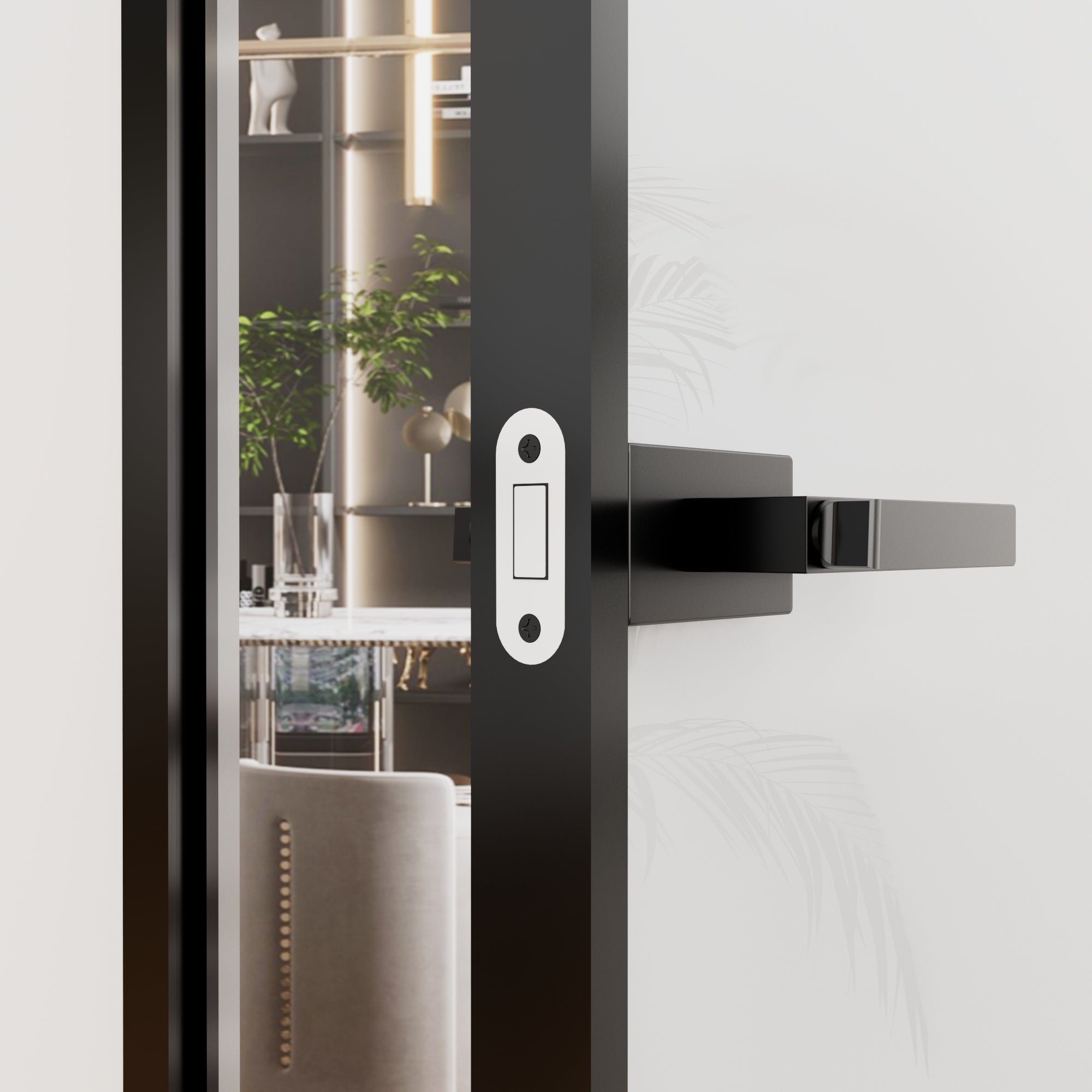 Prehung Jamb for Aluminum Interior Door Slab