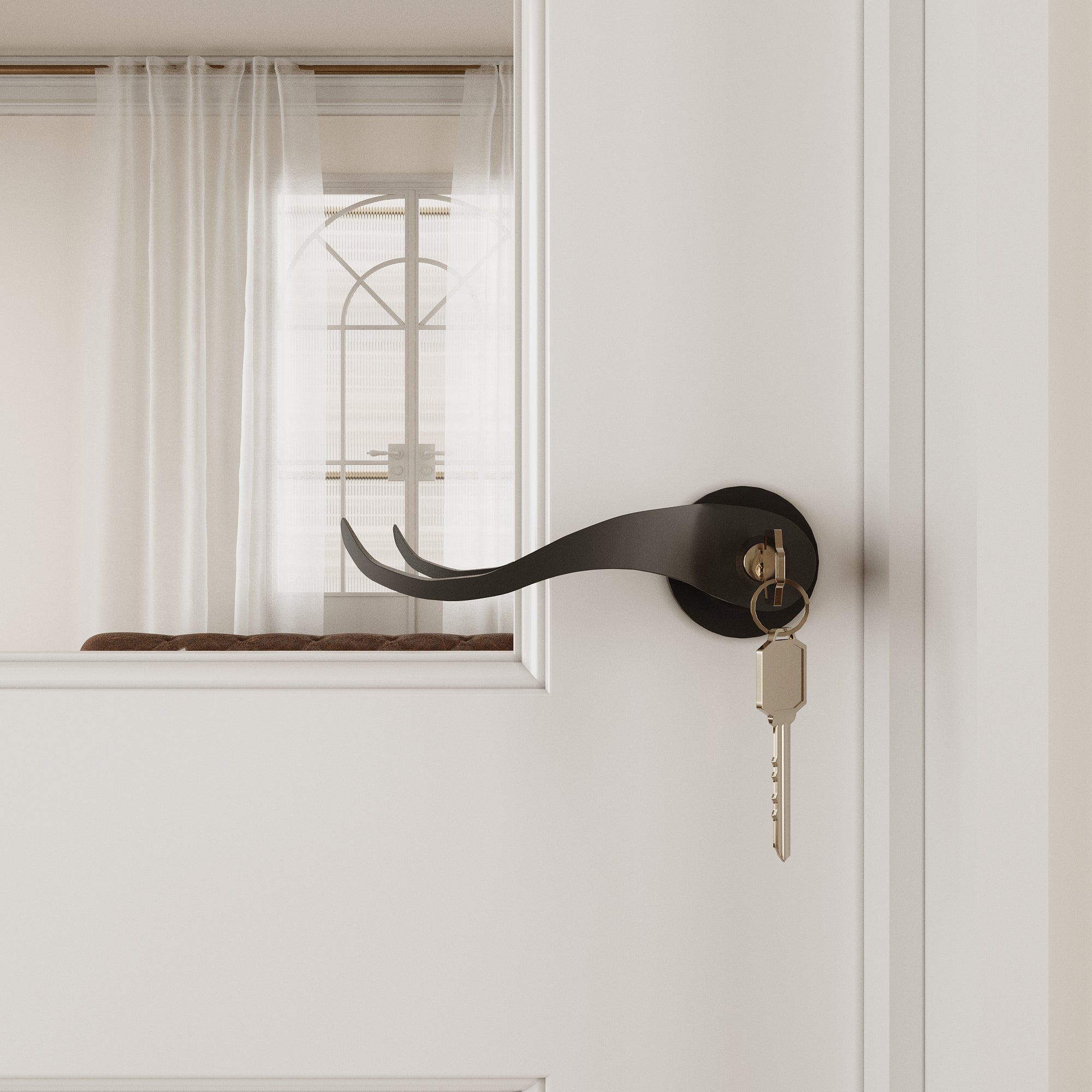 Ark Design Black Lever Handle