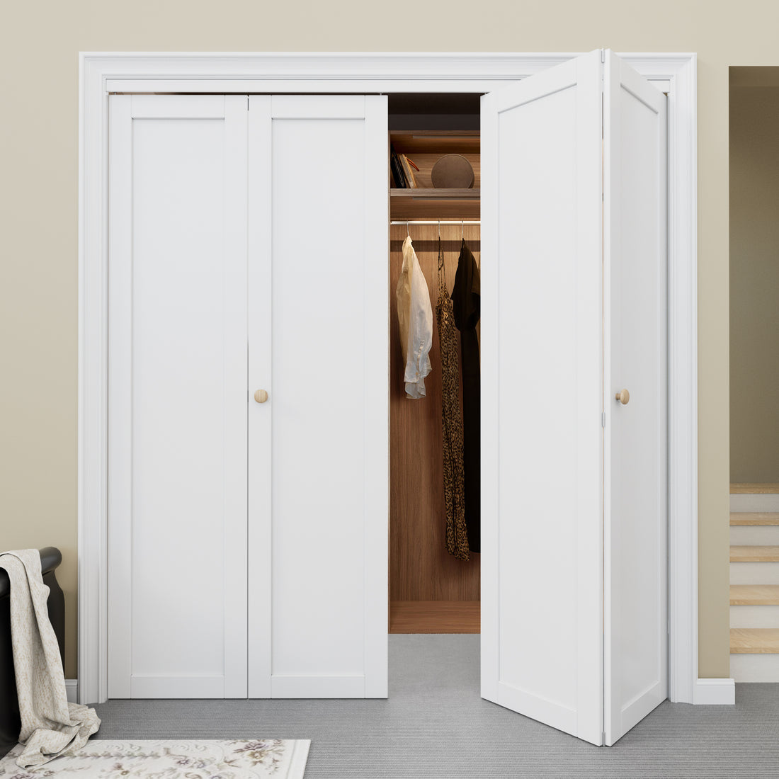 Bifold Door, Space-saving closet access solution | Ark Design