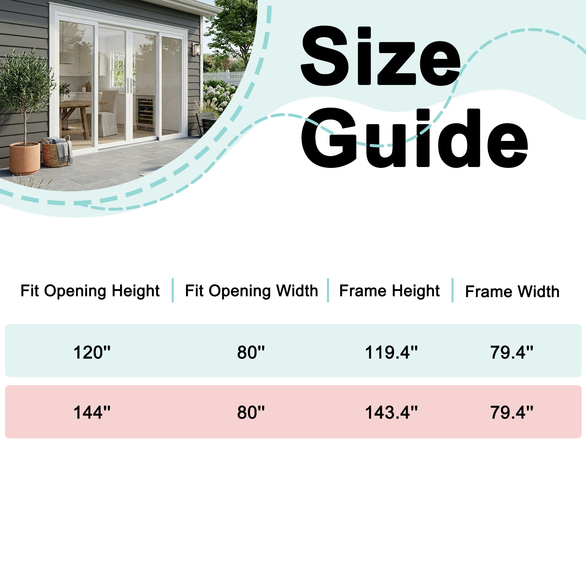 4 Panel Matte White Aluminum Multi-Sliding Patio Door with Double Glazed Low-E Glass