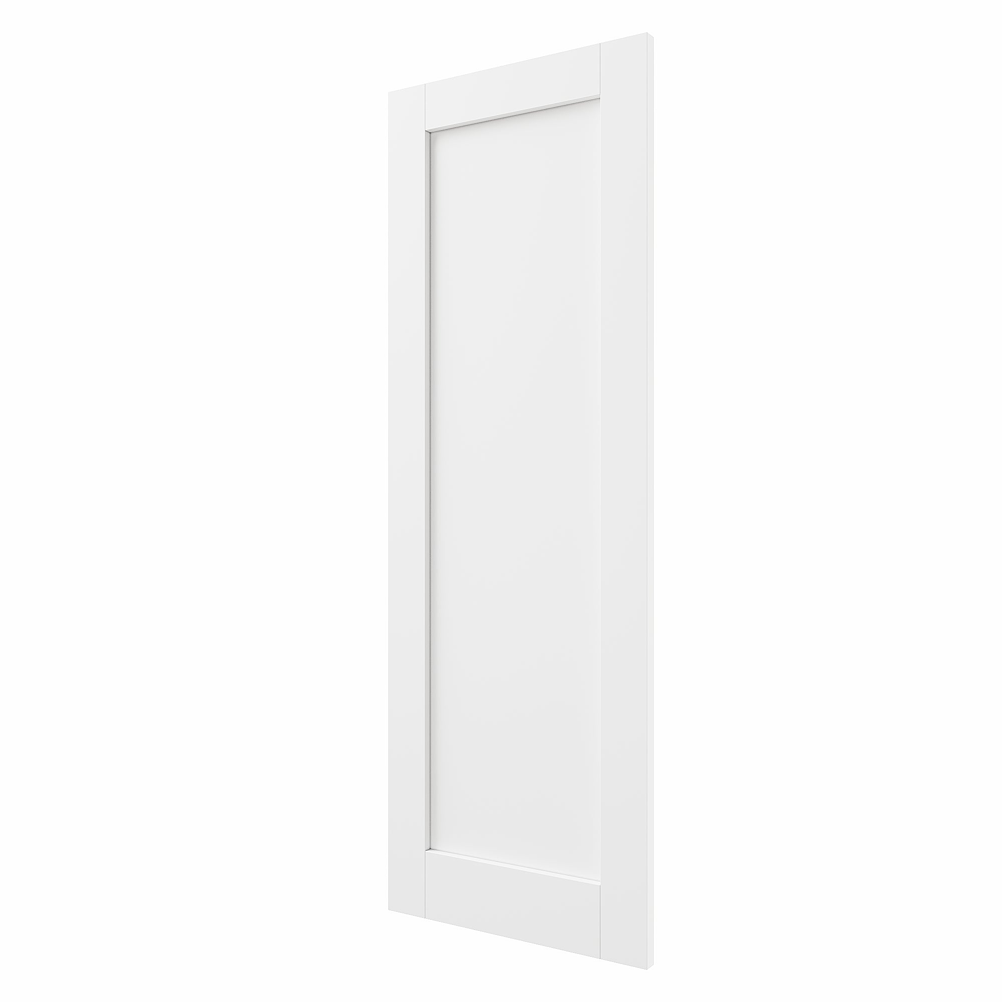 Ark Design Solid Wood Panel Door Slab with/without Prehung Kit, White