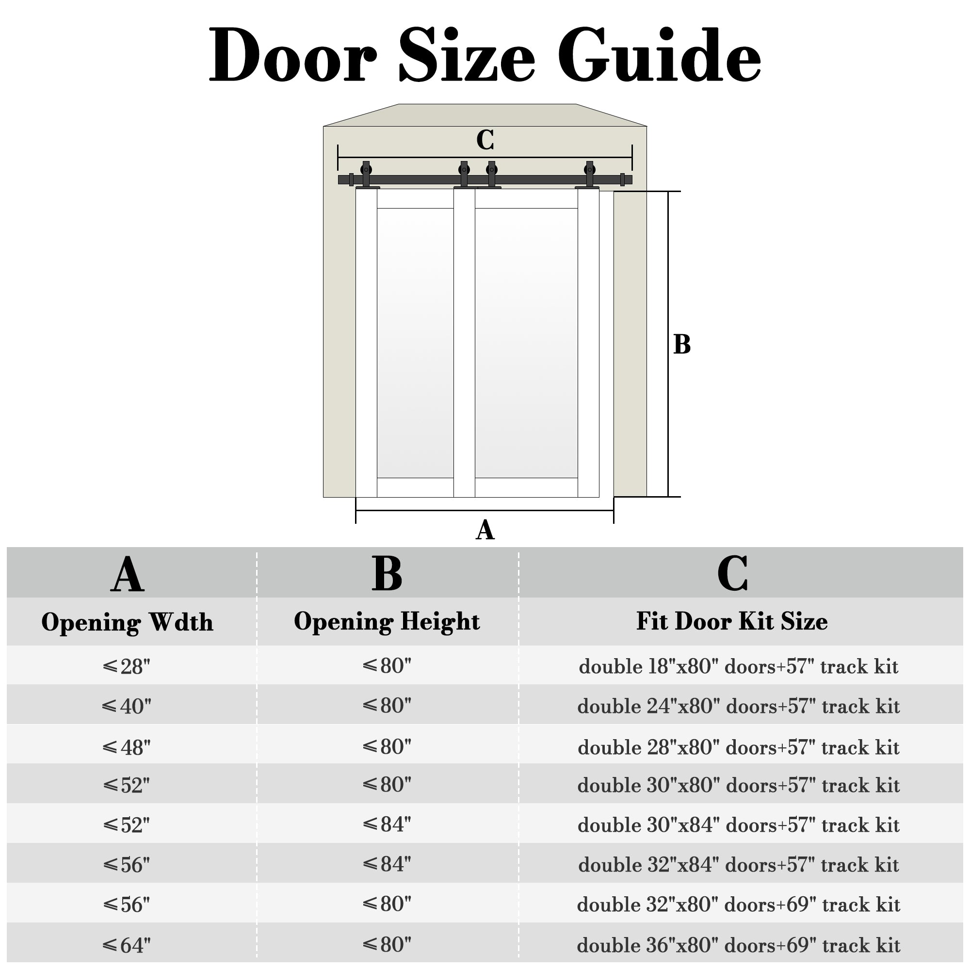 Ark Design Bypass Barn Door, 1-Lite Mirrored Glass, Solid Core MDF & Pre-finished & Paintable Surface, With Hardware Kit Bypass, White