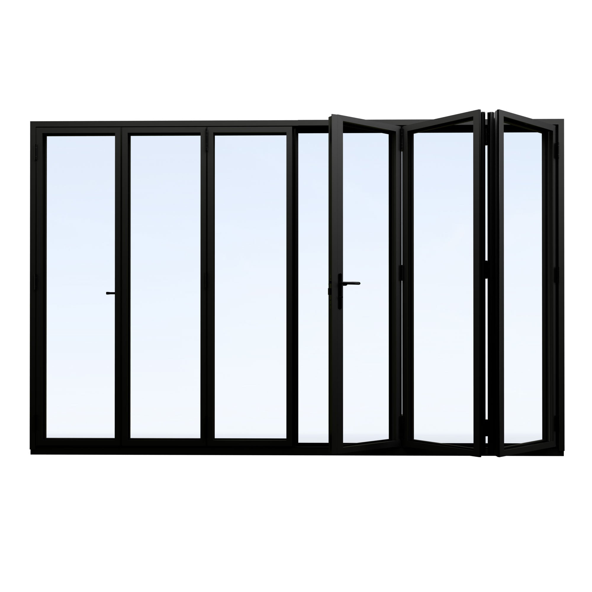 Custom Bifold Patio Door  (3+3 Panels)