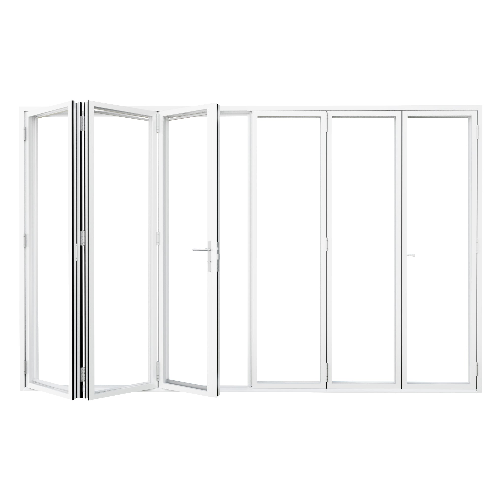 Custom Bifold Patio Door  (3+3 Panels)